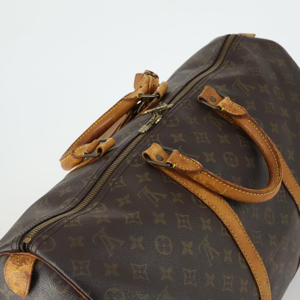 LOUIS VUITTON Monogram Keepall 50 Boston Bag M41426 LV Auth 161021 - Picture 6 of 16